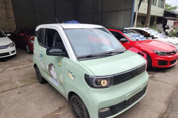 Used Wuling Hongguang MINIEV 2021 Macaron Premium Model – Lithium-NMC Front Right 45 Deg