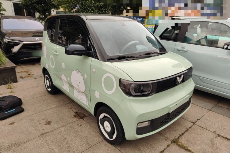 Used Wuling Hongguang MINIEV 2021 Macaron Premium Model – Lithium Iron Phosphate Front Right 45 Deg