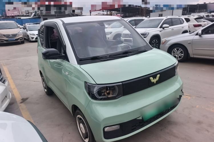 Used Wuling Hongguang MINIEV 2021 Macaron Premium Model – Lithium Iron Phosphate Front Right 45 Deg