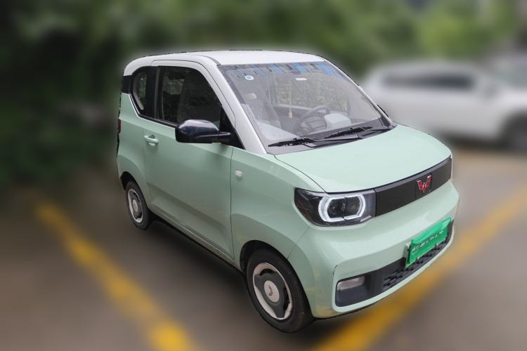 Used Wuling Hongguang MINIEV 2021 Macaron Fashion Edition Lithium-Ion Battery Front Right 45 Deg
