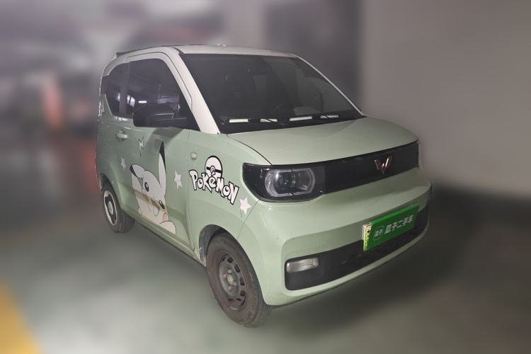Used Wuling Hongguang MINIEV 2021 Macaron Premium Model – Lithium Iron Phosphate Front Right 45 Deg