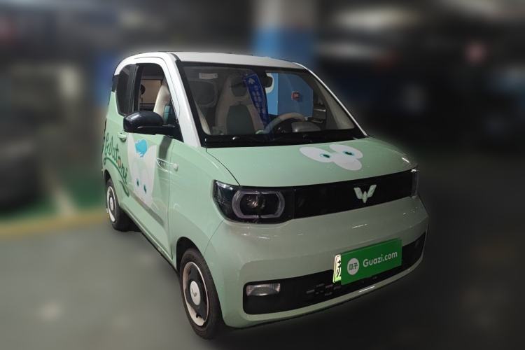 Used Wuling Hongguang MINIEV 2021 Macaron Fashion Model Lithium Iron Phosphate Front Right 45 Deg