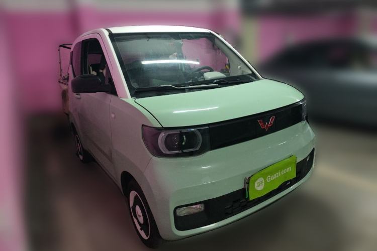 Used Wuling Hongguang MINIEV 2021 Macaron Fashion Model Lithium Iron Phosphate Front Right 45 Deg