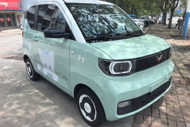 Used Wuling Hongguang MINIEV 2021 Macaron Premium Model – Lithium Iron Phosphate Front Right 45 Deg