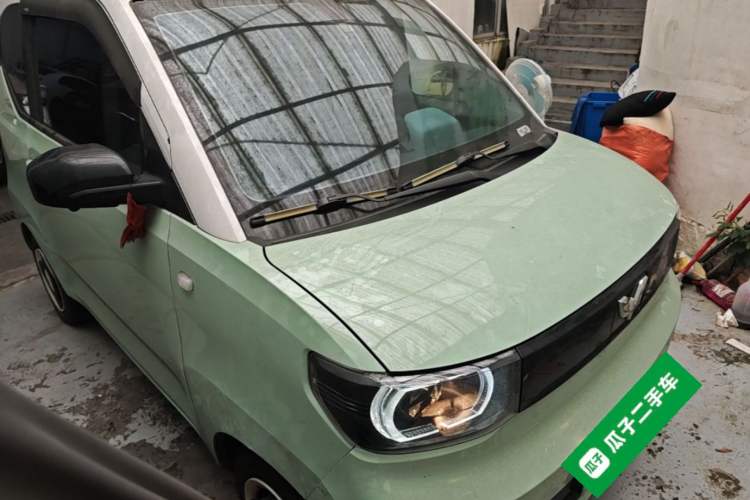 Used Wuling Hongguang MINIEV 2021 Macaron Premium Model – Lithium-NMC Front Right 45 Deg