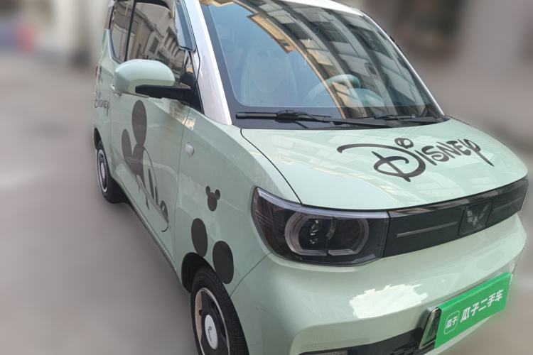Used Wuling Hongguang MINIEV 2021 Macaron Fashion Model Lithium Iron Phosphate Front Right 45 Deg