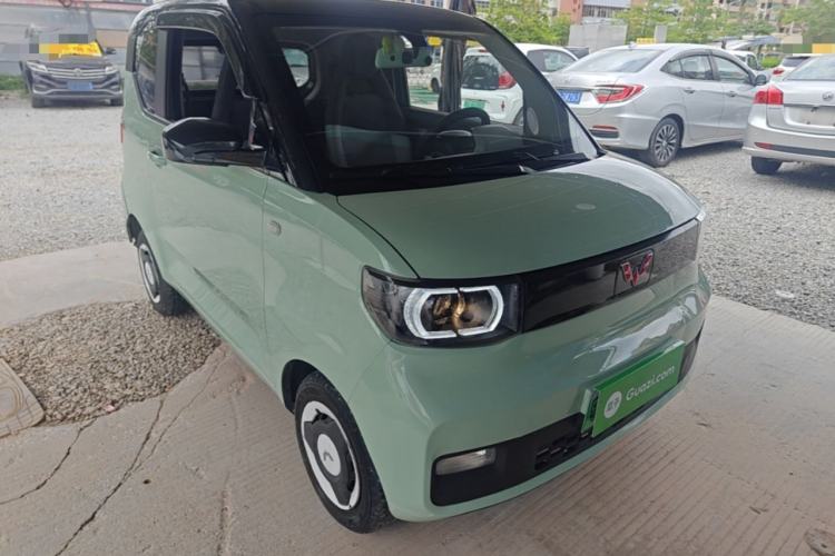 Used Wuling Hongguang MINIEV 2021 Macaron Premium Model – Lithium Iron Phosphate Front Right 45 Deg