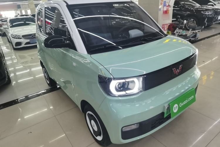 Used Wuling Hongguang MINIEV 2021 Macaron Premium Model – Lithium Iron Phosphate Front Right 45 Deg