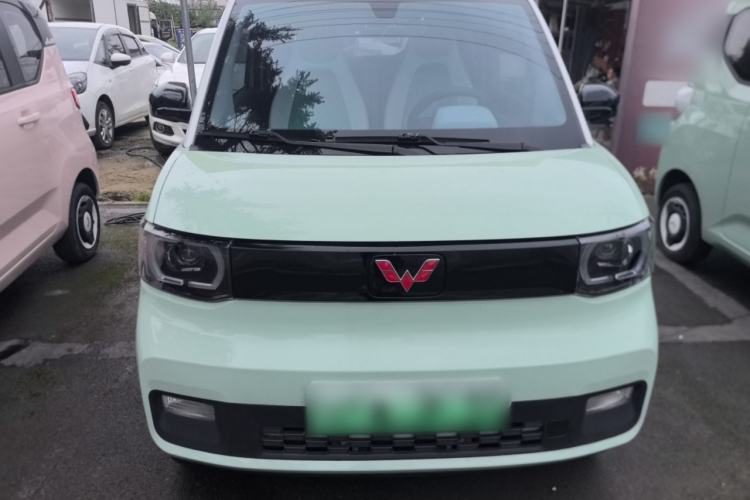 Used Wuling Hongguang MINIEV 2021 Macaron Fashion Model Lithium Iron Phosphate Front