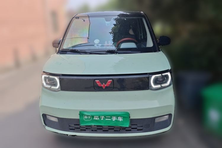 Used Wuling Hongguang MINIEV 2021 Macaron Fashion Model Lithium Iron Phosphate Front