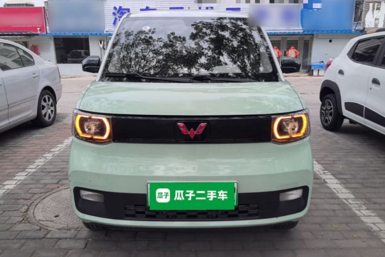 Used Wuling Hongguang MINIEV 2021 Macaron Fashion Model Lithium Iron Phosphate Front