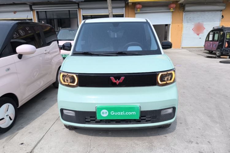 Used Wuling Hongguang MINIEV 2021 Macaron Sandwich Model 120 km Lithium Iron Phosphate Front