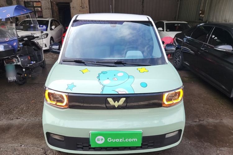 Used Wuling Hongguang MINIEV 2021 Macaron Fashion Model Lithium Iron Phosphate Front