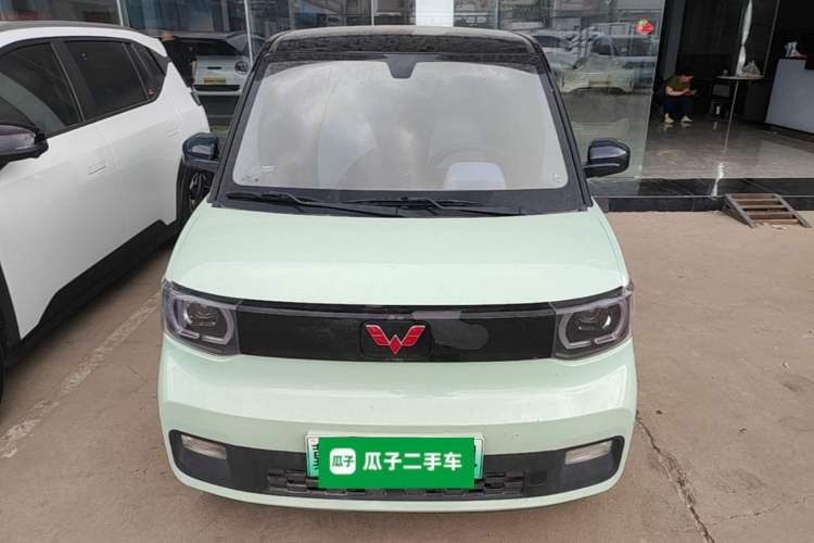 Used Wuling Hongguang MINIEV 2021 Macaron Fashion Model Lithium Iron Phosphate Front
