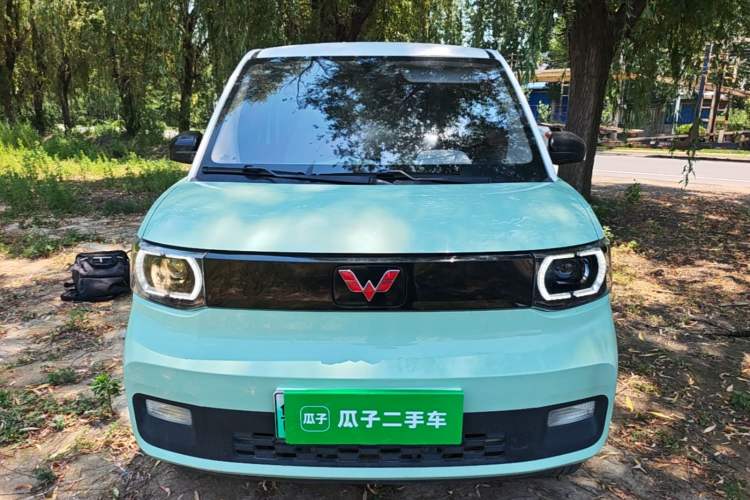 Used Wuling Hongguang MINIEV 2021 Macaron Fashion Model Lithium Iron Phosphate Front