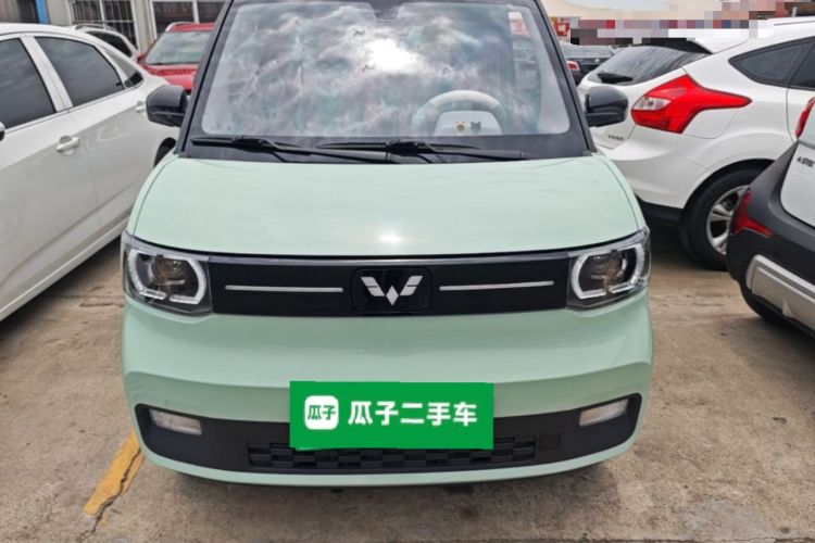 Used Wuling Hongguang MINIEV 2021 Macaron Fashion Model Lithium Iron Phosphate Front