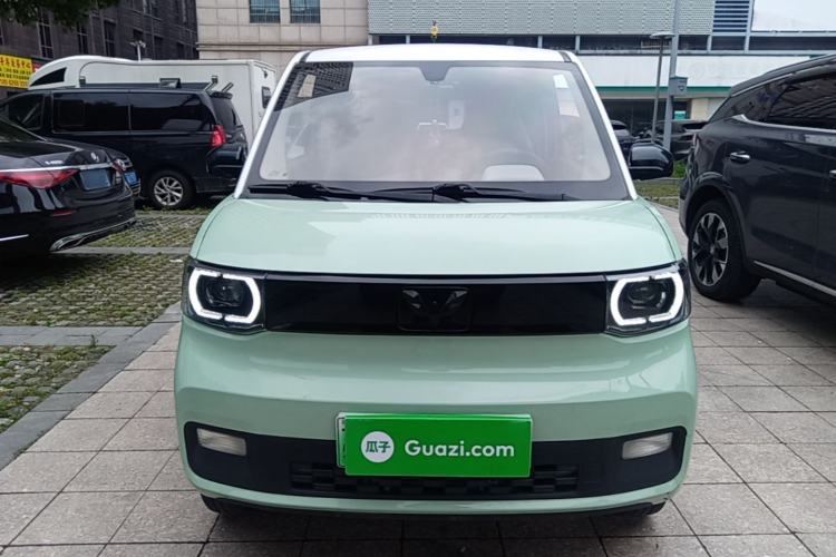 Used Wuling Hongguang MINIEV 2021 Macaron Fashion Model Lithium Iron Phosphate Front