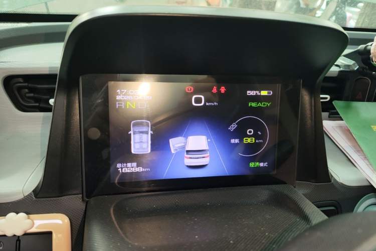 Used Wuling Hongguang MINIEV 2021 Macaron Premium Model – Lithium Iron Phosphate Instrument Cluster