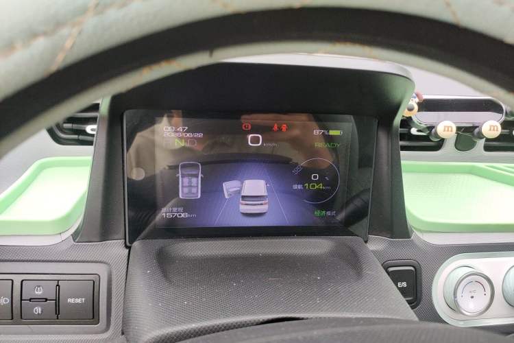 Used Wuling Hongguang MINIEV 2021 Macaron Fashion Model Lithium Iron Phosphate Instrument Cluster