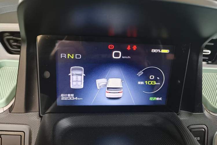 Used Wuling Hongguang MINIEV 2021 Macaron Fashion Model Lithium Iron Phosphate Instrument Cluster