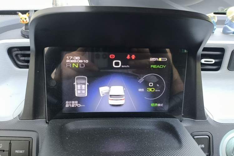 Used Wuling Hongguang MINIEV 2021 Macaron Fashion Model Lithium Iron Phosphate Instrument Cluster