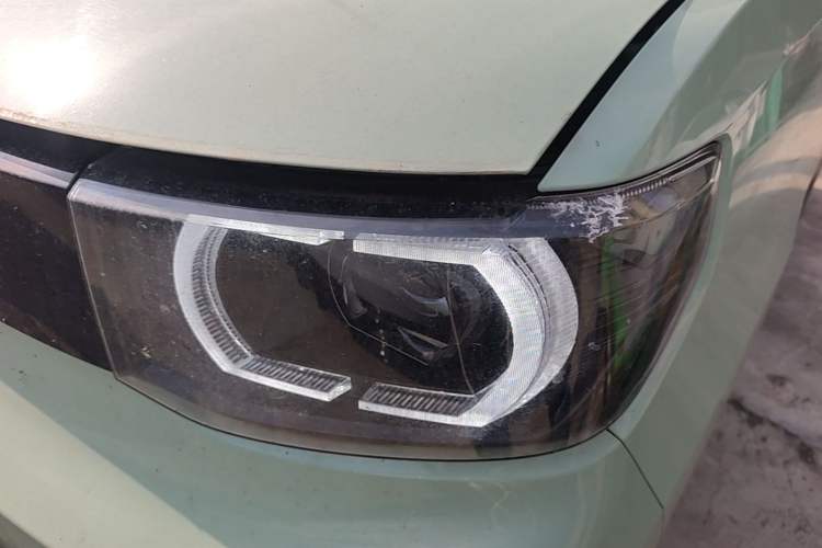 Used Wuling Hongguang MINIEV 2021 Macaron Fashion Model Lithium Iron Phosphate Left Front Headlight