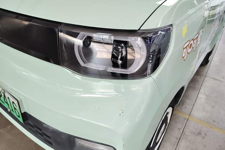 Used Wuling Hongguang MINIEV 2021 Macaron Fashion Model Lithium Iron Phosphate Left Front Headlight