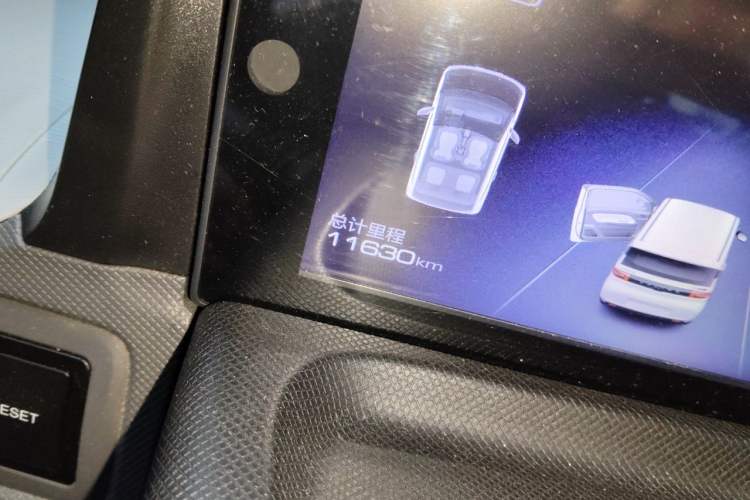 Used Wuling Hongguang MINIEV 2021 Macaron Fashion Model Lithium Iron Phosphate Odometer Close Up