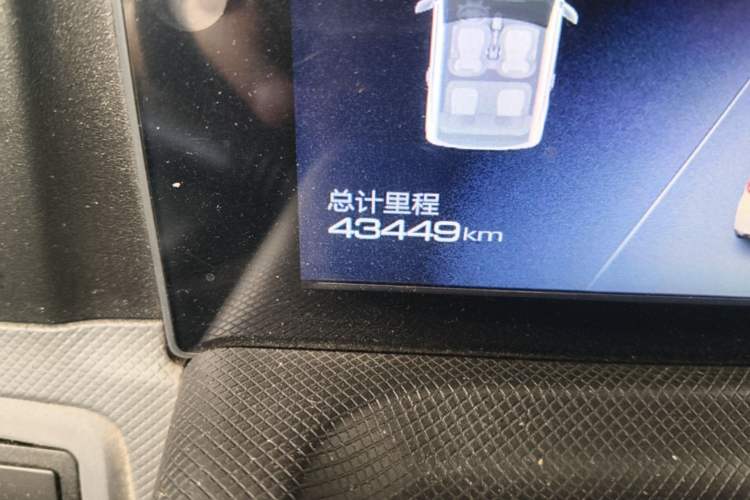 Used Wuling Hongguang MINIEV 2021 Macaron Sandwich Model 170 km Lithium Iron Phosphate Odometer Close Up