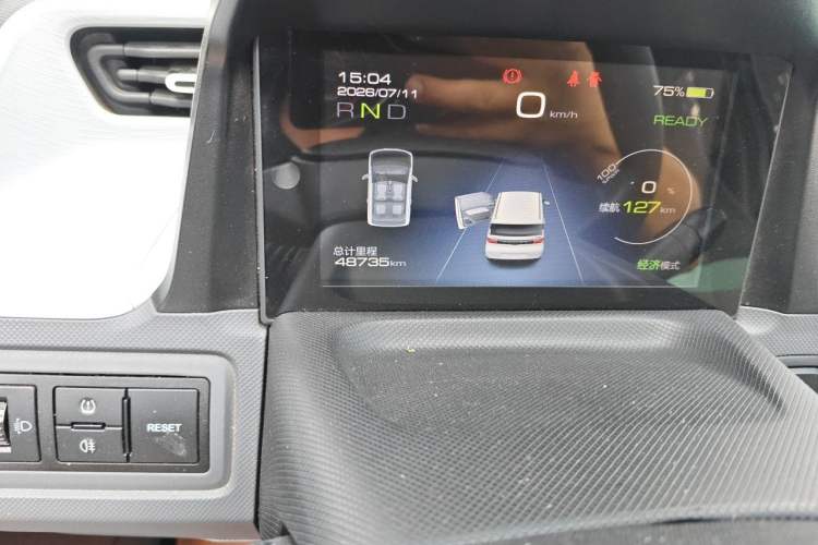 Used Wuling Hongguang MINIEV 2021 Macaron Premium Model – Lithium Iron Phosphate Odometer Close Up