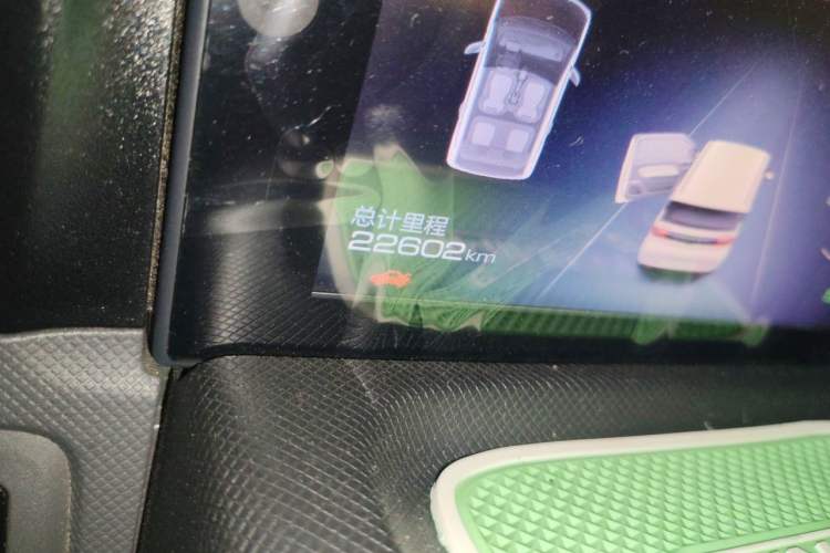 Used Wuling Hongguang MINIEV 2021 Macaron Fashion Model Lithium Iron Phosphate Odometer Close Up