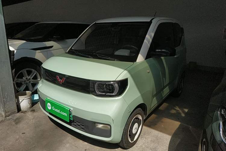 Used Wuling Hongguang MINIEV 2021 Macaron Fashion Model Lithium Iron Phosphate Guazi used car, China used car export, Used car for sale, Used cars, Cheapest cars for sale