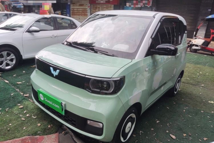 Used Wuling Hongguang MINIEV 2021 Macaron Fashion Model Lithium Iron Phosphate Guazi used car, China used car export, Used car for sale, Used cars, Cheapest cars for sale