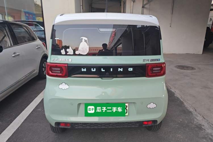 Used Wuling Hongguang MINIEV 2021 Macaron Fashion Model Lithium Iron Phosphate Rear