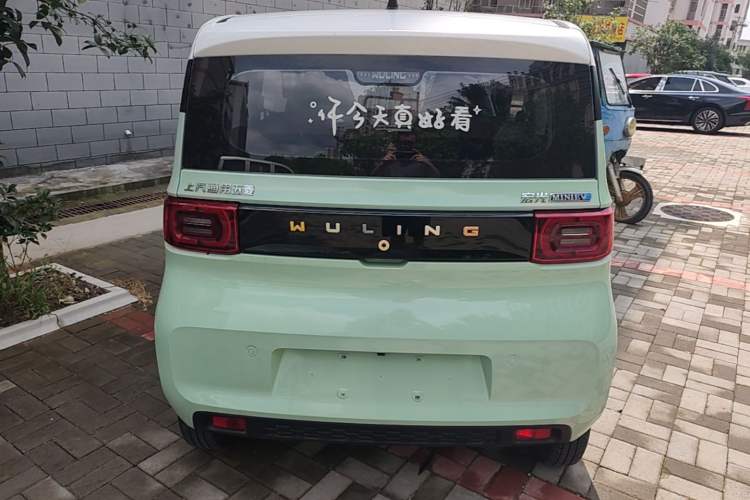 Used Wuling Hongguang MINIEV 2021 Macaron Premium Model – Lithium Iron Phosphate Rear