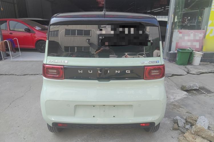 Used Wuling Hongguang MINIEV 2021 Macaron Premium Model – Lithium Iron Phosphate Rear