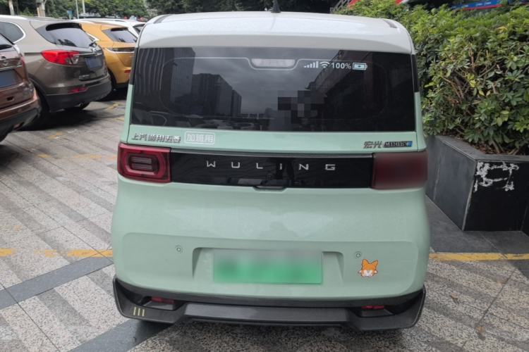 Used Wuling Hongguang MINIEV 2021 Macaron Fashion Model Lithium Iron Phosphate Rear