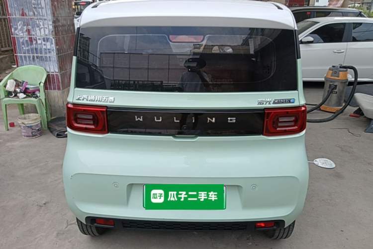 Used Wuling Hongguang MINIEV 2021 Macaron Fashion Model Lithium Iron Phosphate Rear