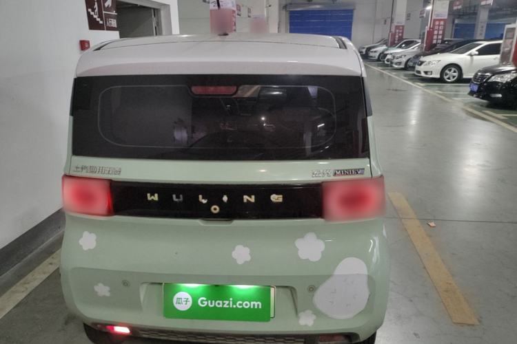 Used Wuling Hongguang MINIEV 2021 Macaron Premium Model – Lithium Iron Phosphate Rear