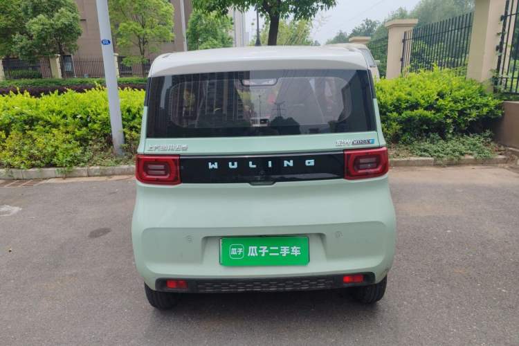 Used Wuling Hongguang MINIEV 2021 Macaron Fashion Model Lithium Iron Phosphate Rear