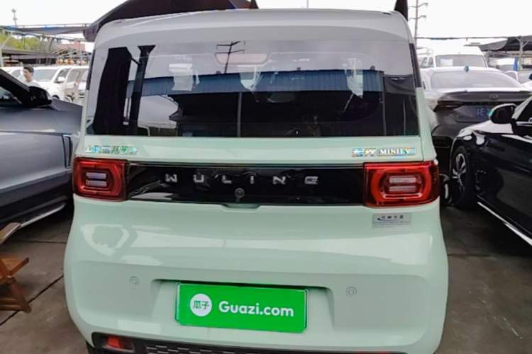 Used Wuling Hongguang MINIEV 2021 Macaron Premium Model – Lithium Iron Phosphate Rear