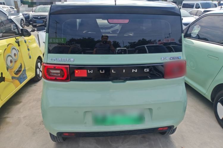 Used Wuling Hongguang MINIEV 2021 Macaron Premium Model – Lithium Iron Phosphate Rear