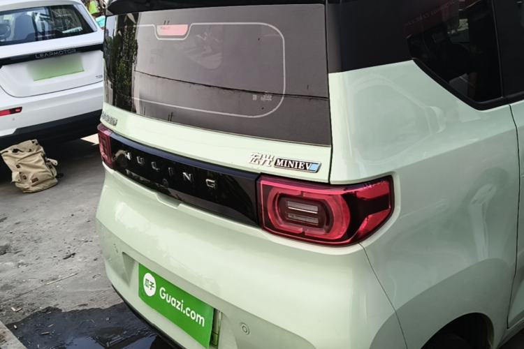 Used Wuling Hongguang MINIEV 2021 Macaron Premium Model – Lithium Iron Phosphate Rear