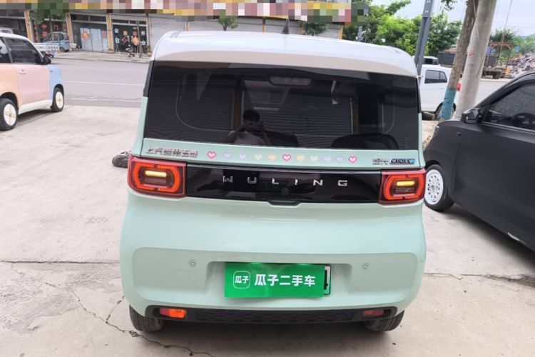 Used Wuling Hongguang MINIEV 2021 Macaron Fashion Model Lithium Iron Phosphate Rear
