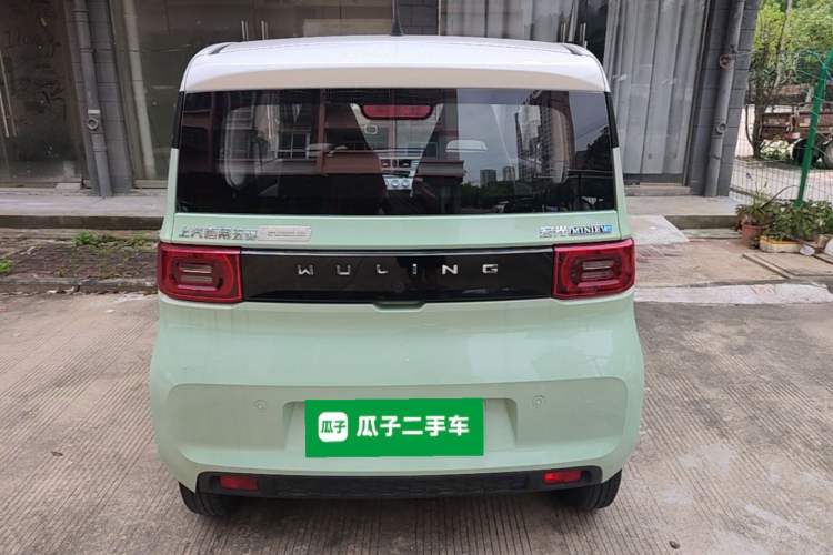 Used Wuling Hongguang MINIEV 2021 Macaron Premium Model – Lithium Iron Phosphate Rear