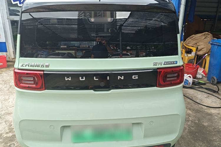 Used Wuling Hongguang MINIEV 2021 Macaron Premium Model – Lithium Iron Phosphate Rear