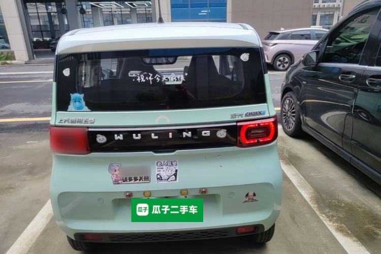 Used Wuling Hongguang MINIEV 2021 Macaron Premium Model – Lithium Iron Phosphate Rear