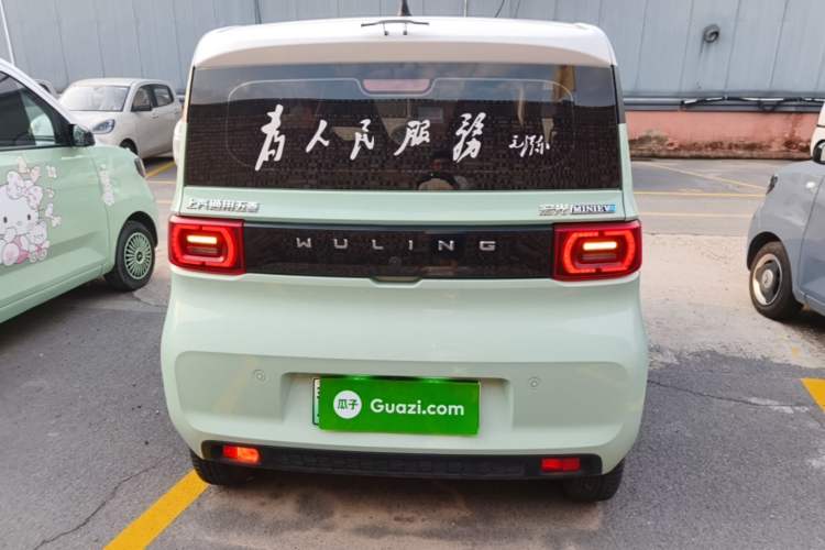 Used Wuling Hongguang MINIEV 2021 Macaron Fashion Model Lithium Iron Phosphate Rear