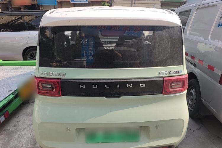 Used Wuling Hongguang MINIEV 2021 Macaron Fashion Model Lithium Iron Phosphate Rear