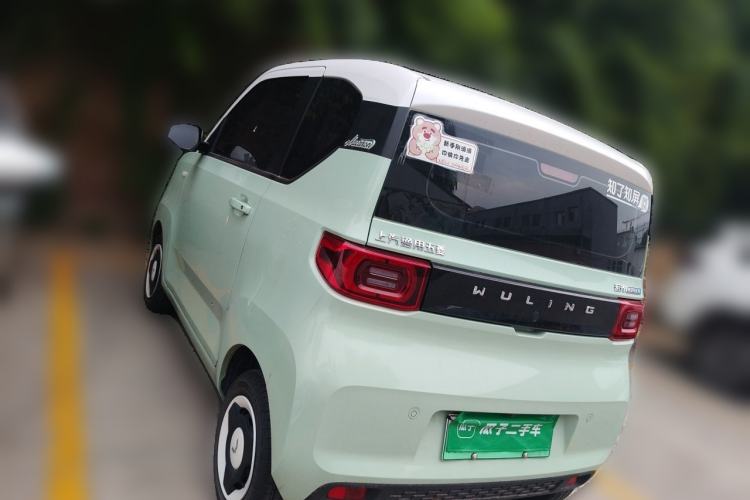 Used Wuling Hongguang MINIEV 2021 Macaron Premium Model – Lithium Iron Phosphate Rear Left 45 Deg